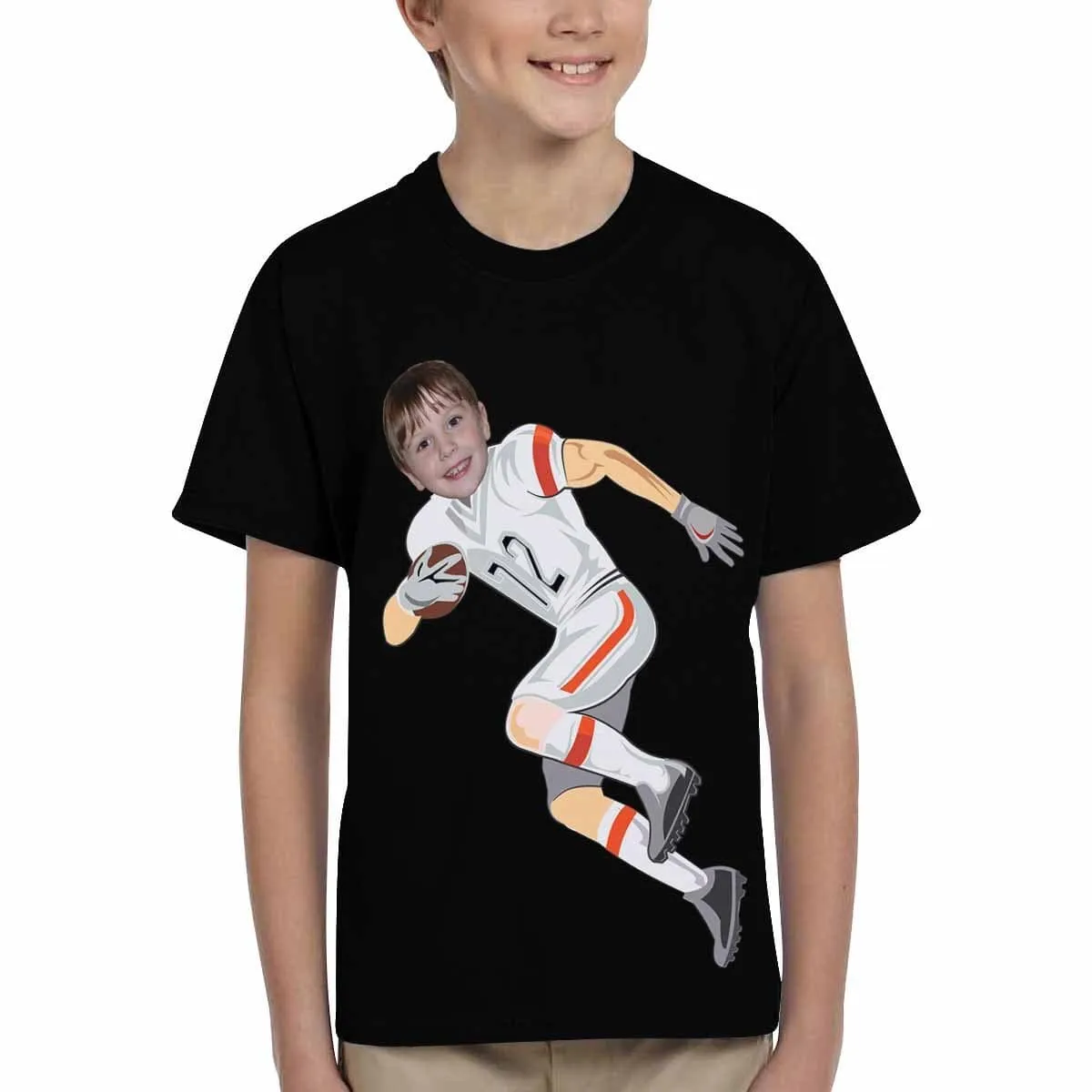 #6-15Y Custom Face Play With Me Kid's T-shirt