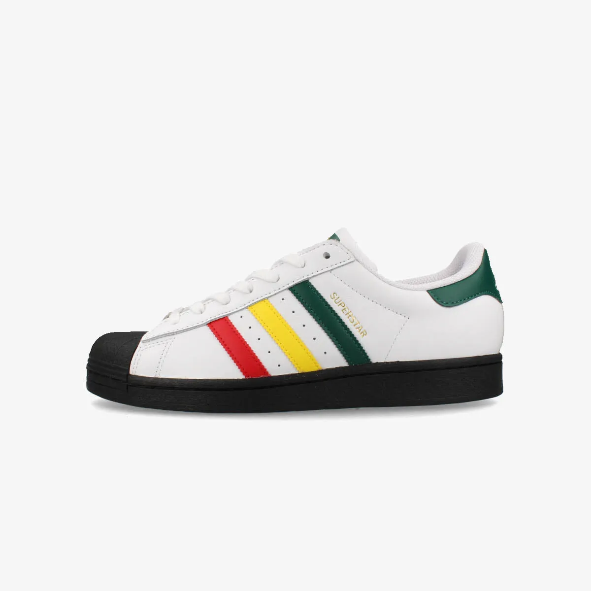 adidas SUPERSTAR FTWR WHITE/YELLOW/COLLEGE GREEN