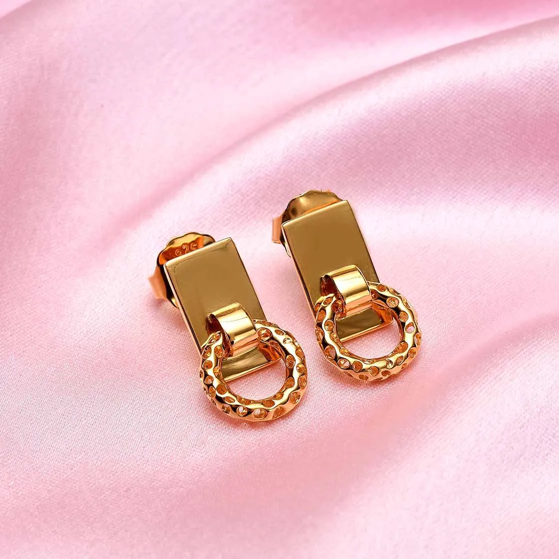 Allegro Loop Mini Drop Earrings