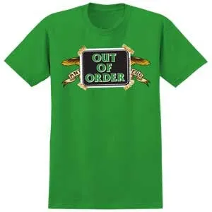 Anti-Hero Out of Order S/S - Men's T-Shirt - Kelly Green