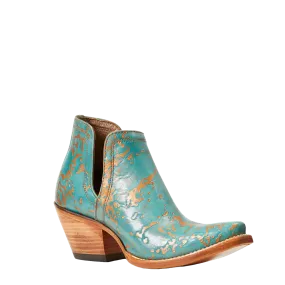 Ariat Ladies Dixon Turquoise Patina Western Boots 10040292