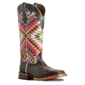 Ariat Ladies Eye Dazzler Aztec & Iron Grey Fonda Boots 10029709