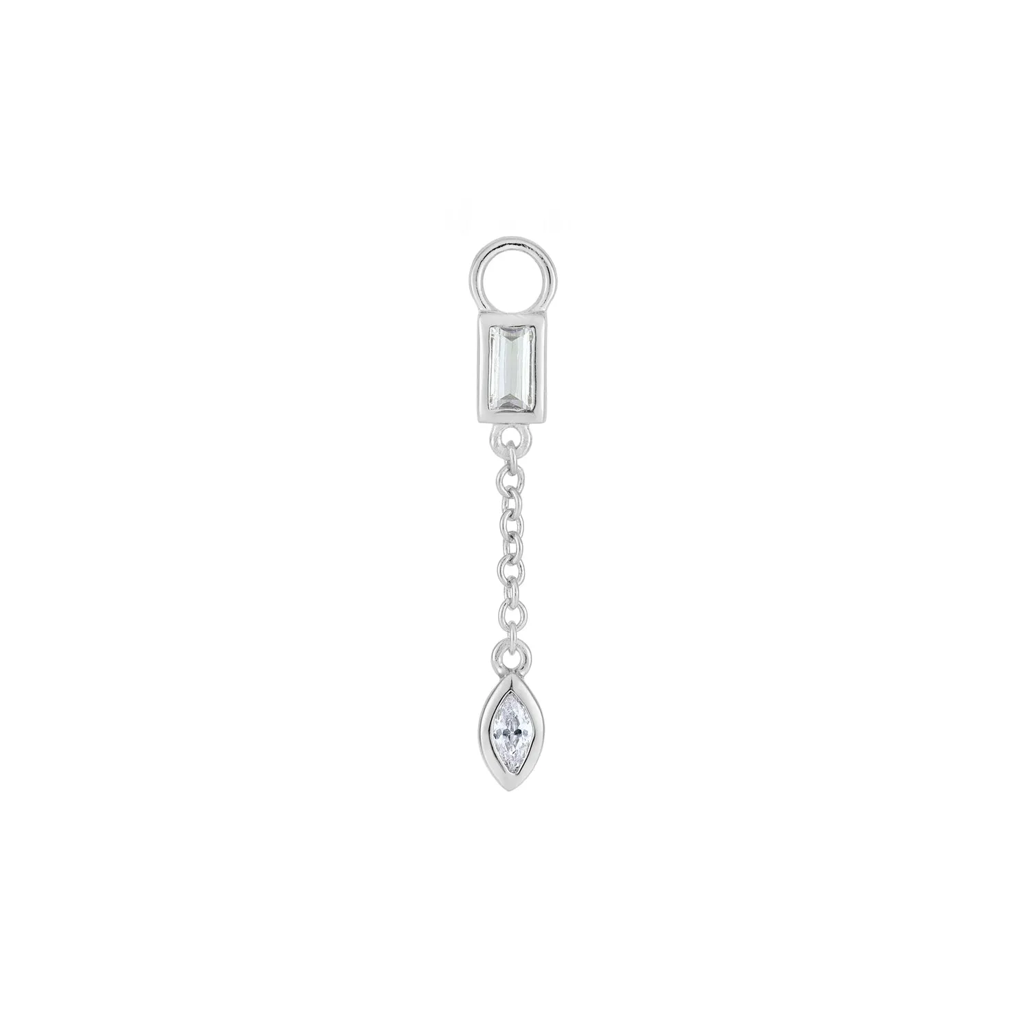 Baguette Marquise Charm