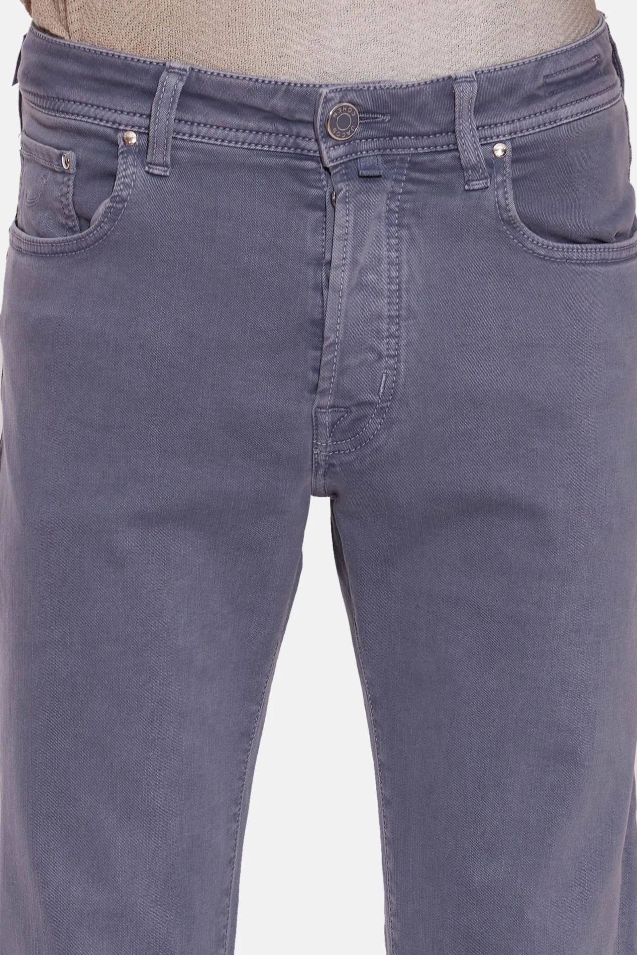 Bard Soft Stretch Denim Slate Grey