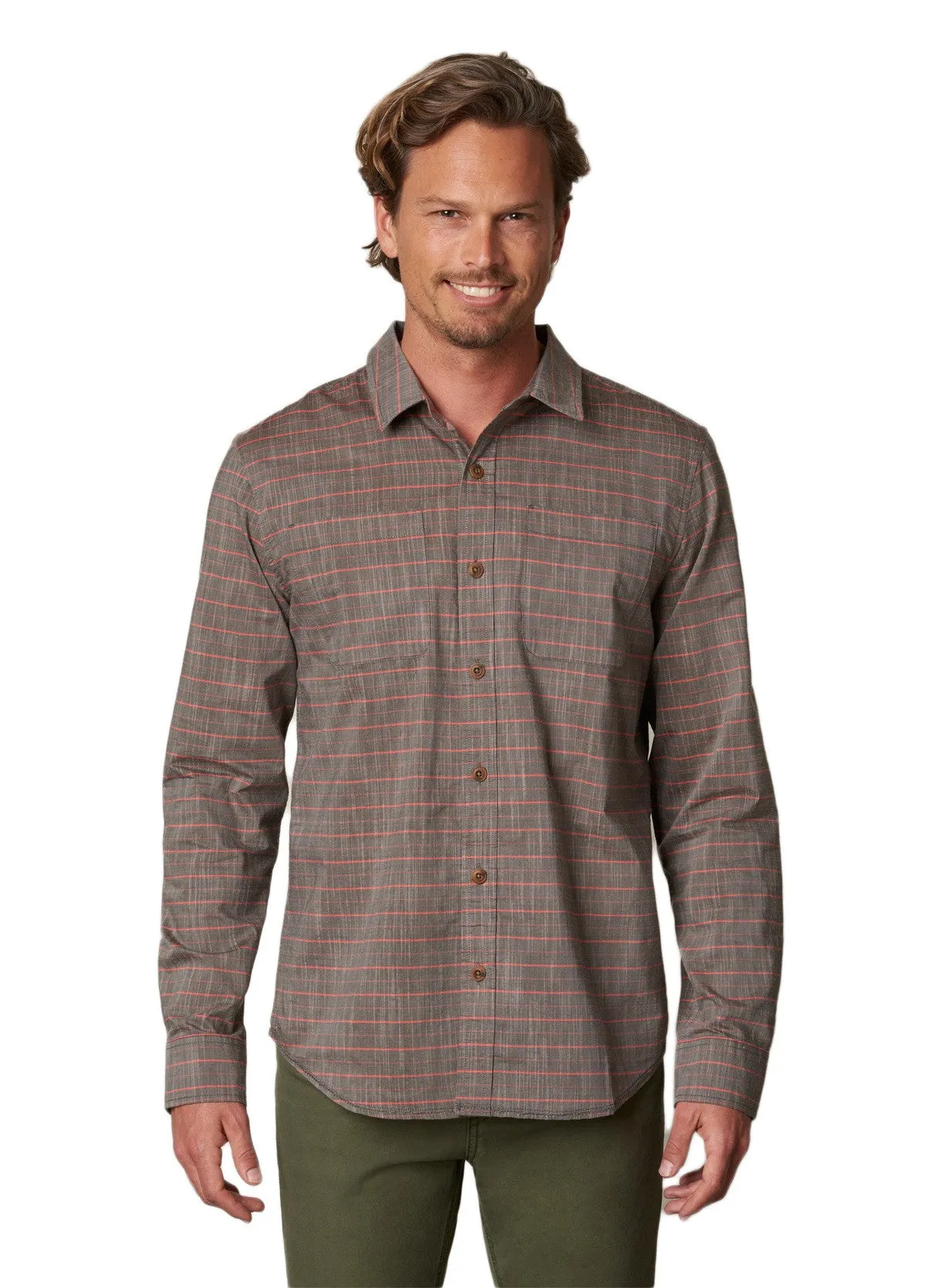 Bergamont Slim Shirt by Prana