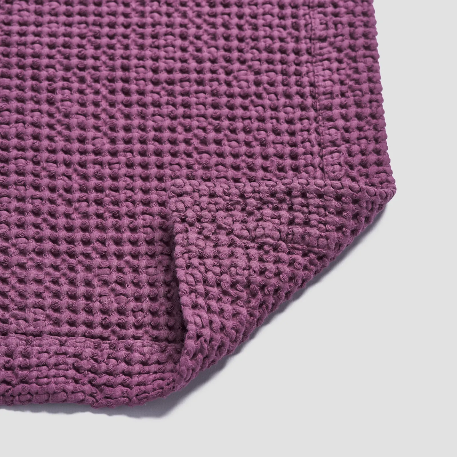 Berry Waffle Cotton Throw