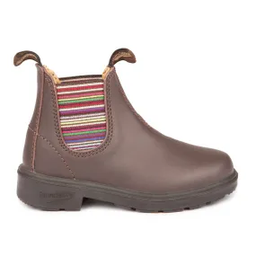 Blundstone 1413 - Kids Brown Striped Elastic