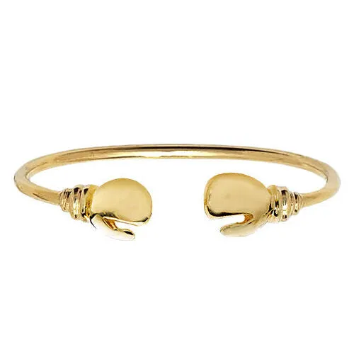 Boxing Glove Torque Bangle