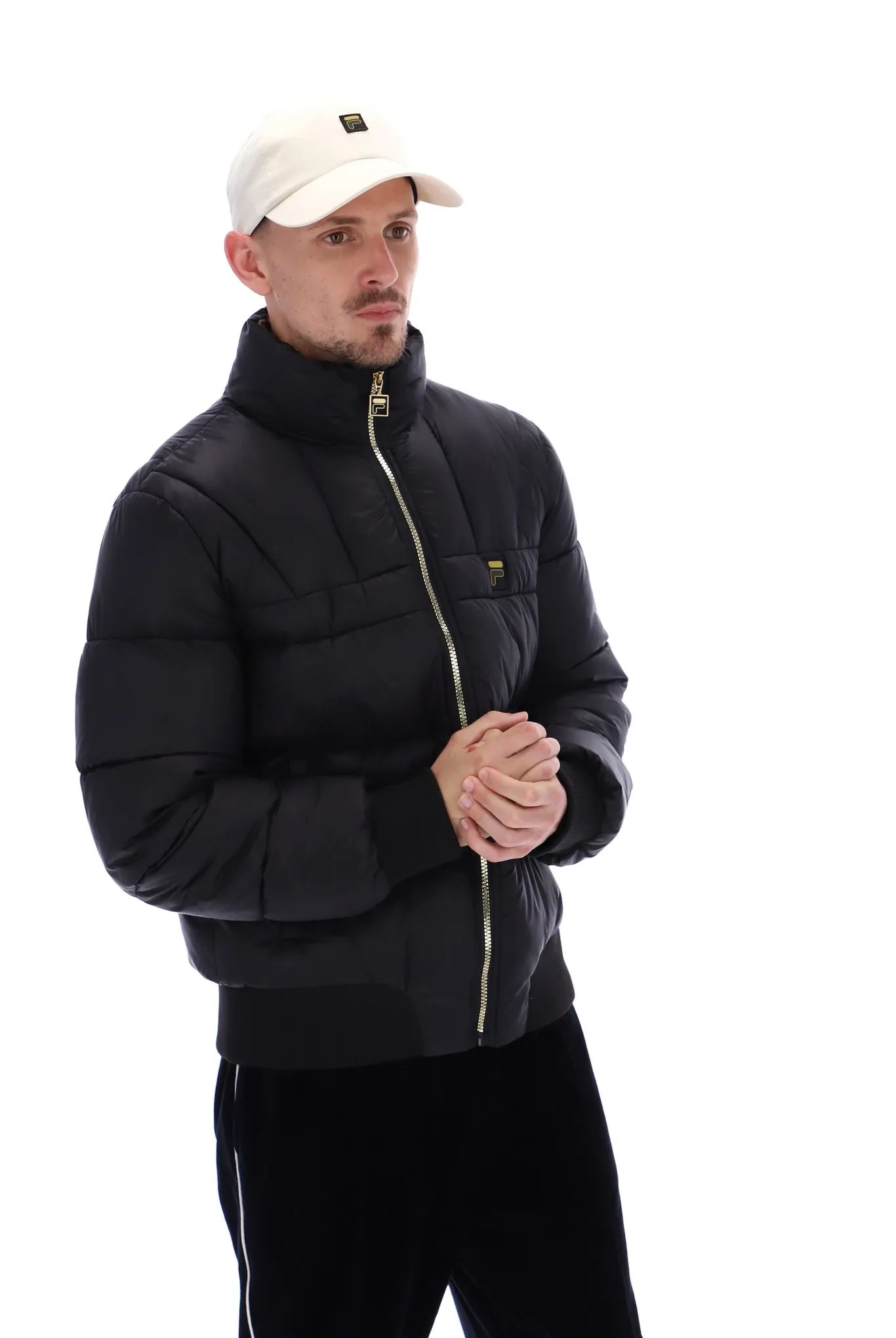 Brando High Shine Puffer Jacket