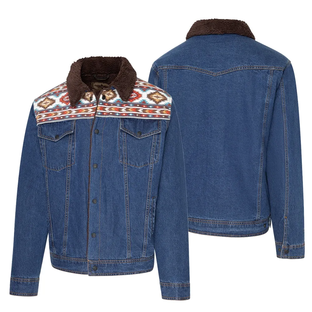 Bullock Men's Denim Western Jacket