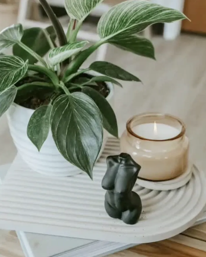 Concrete Rainbow Tray