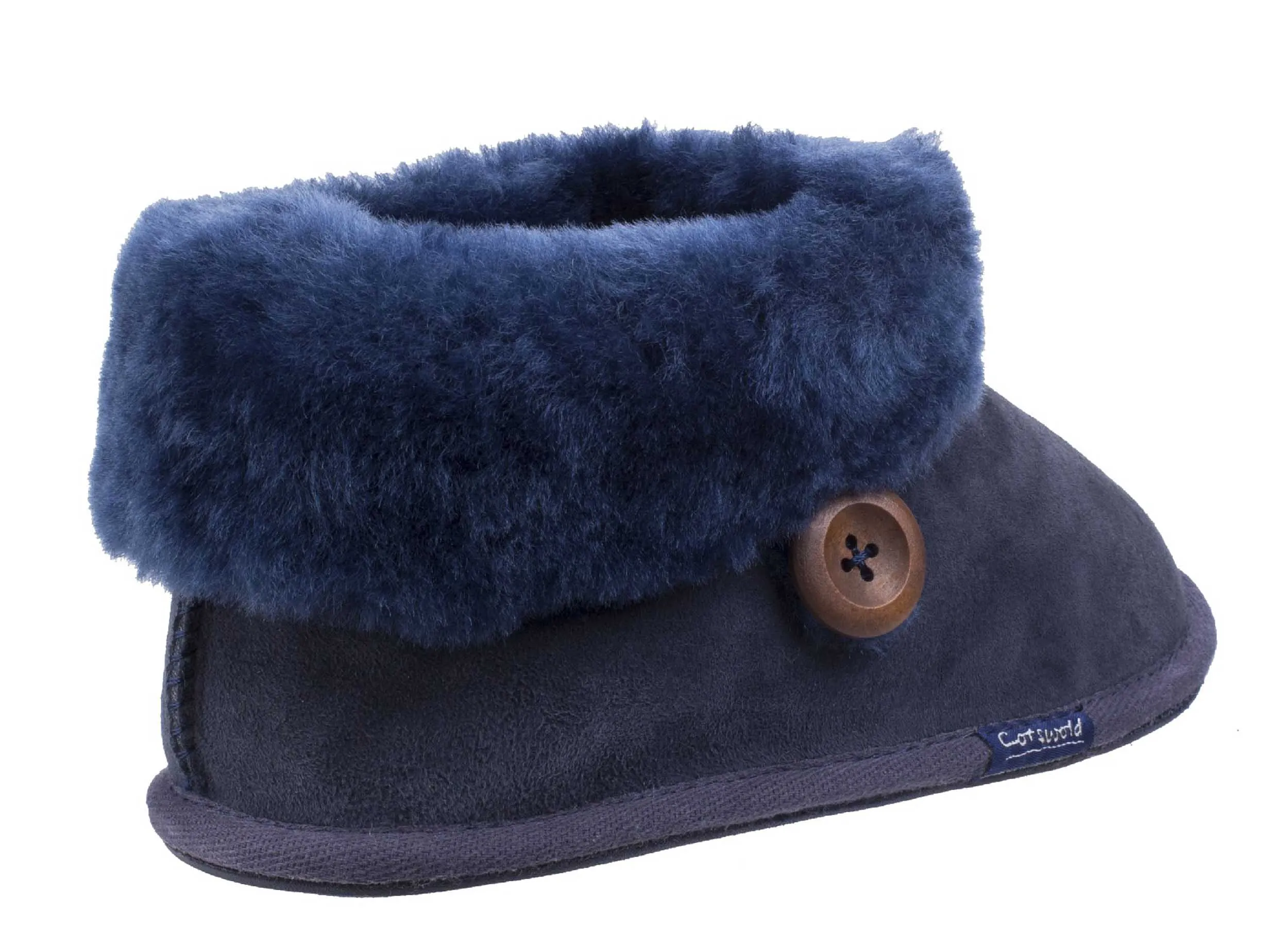 Cotswold Wotton Womens Sheepskin Slipper Bootie