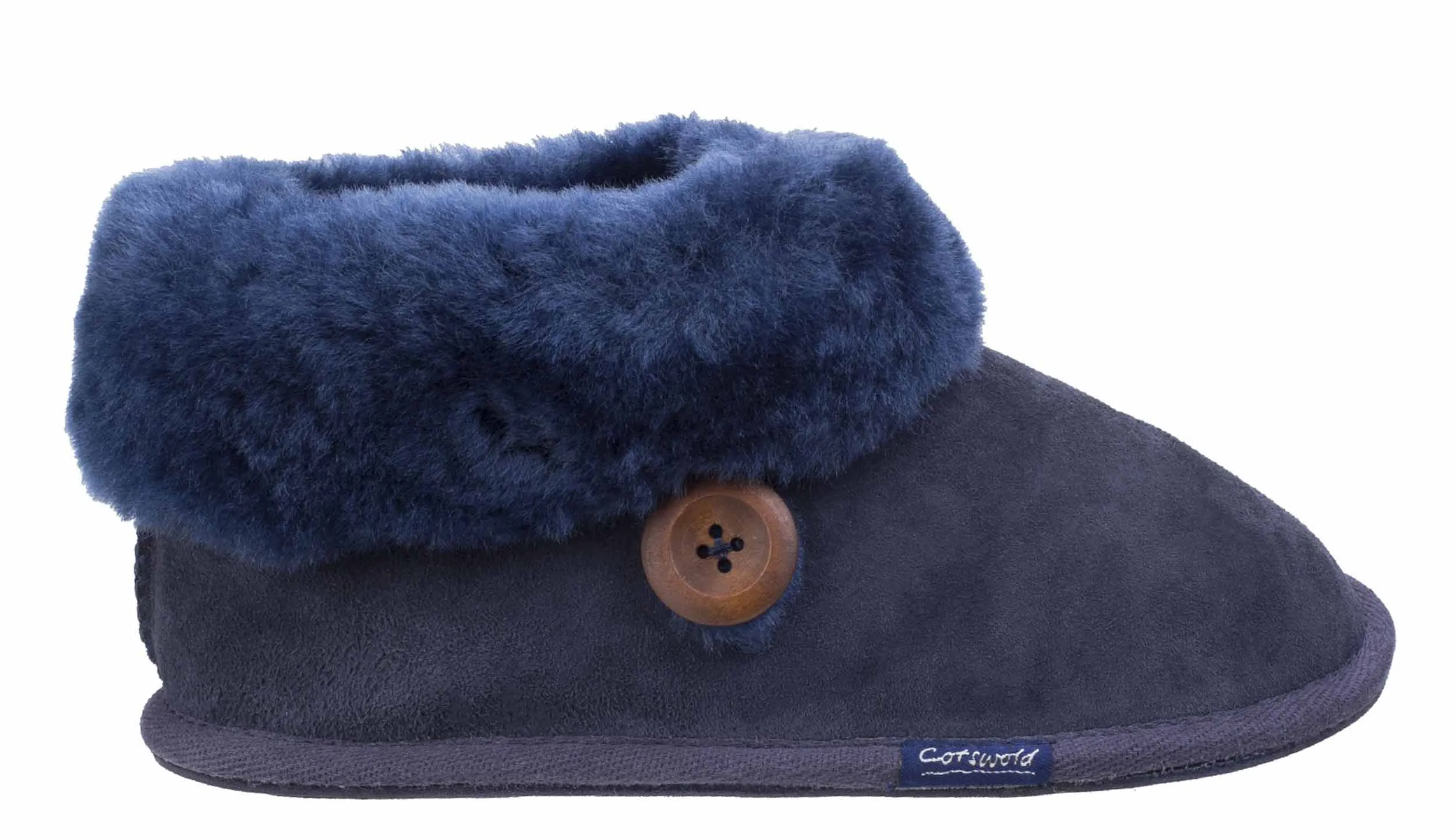 Cotswold Wotton Womens Sheepskin Slipper Bootie