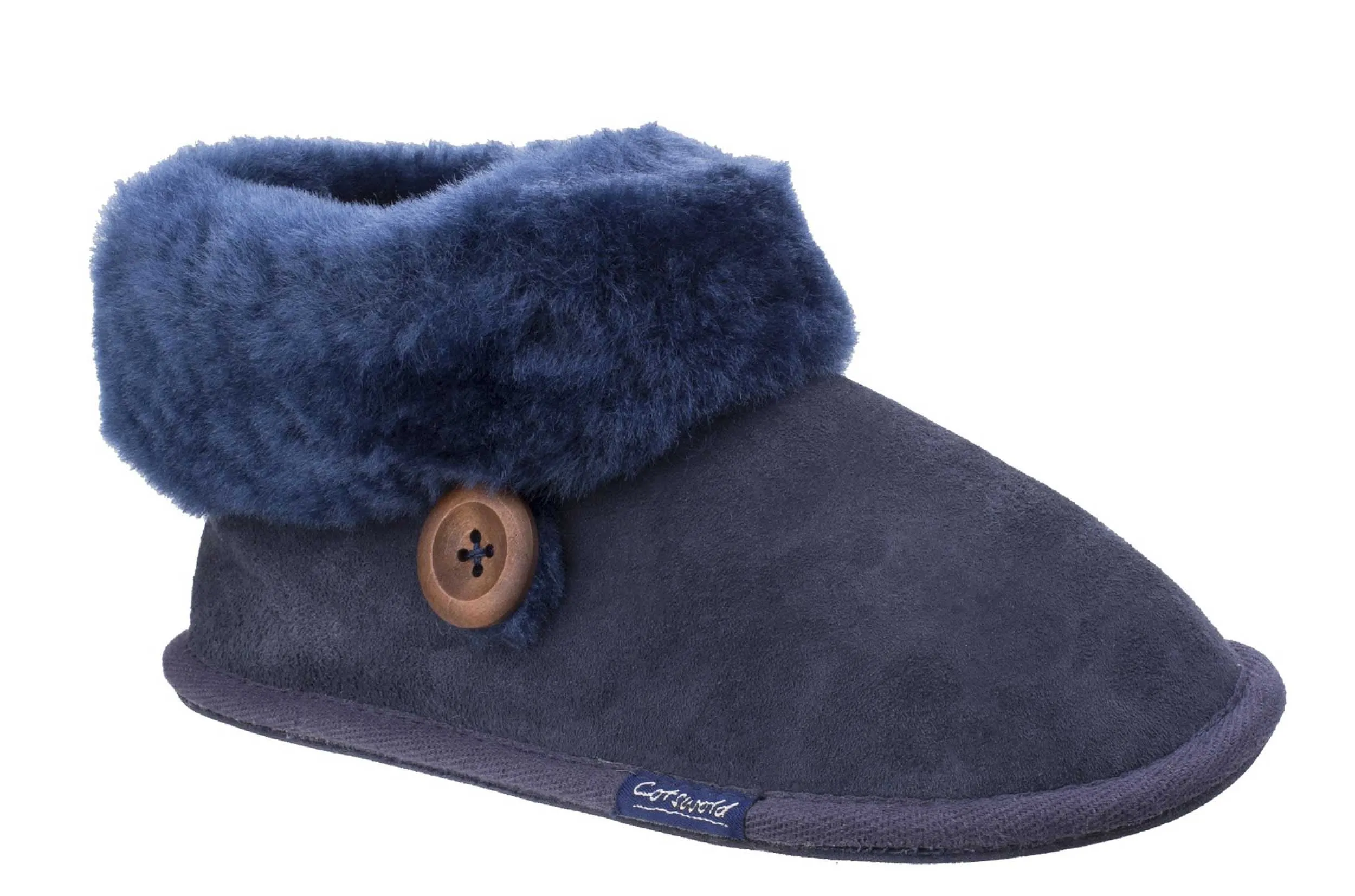 Cotswold Wotton Womens Sheepskin Slipper Bootie