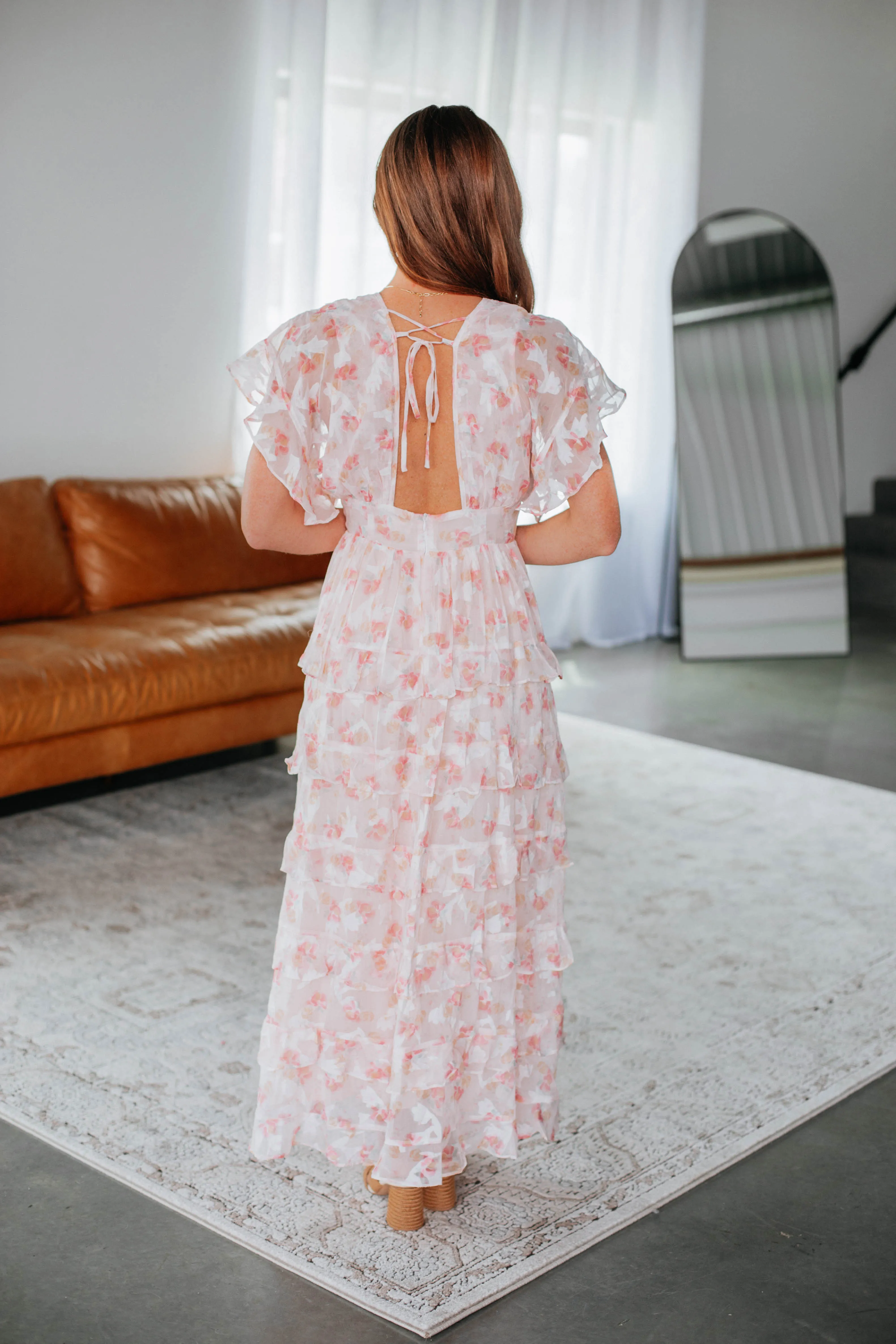 Daphnie Maxi Dress - Blush