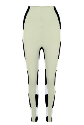 Double Arrow Legging Juta Green / Black / Chantilly