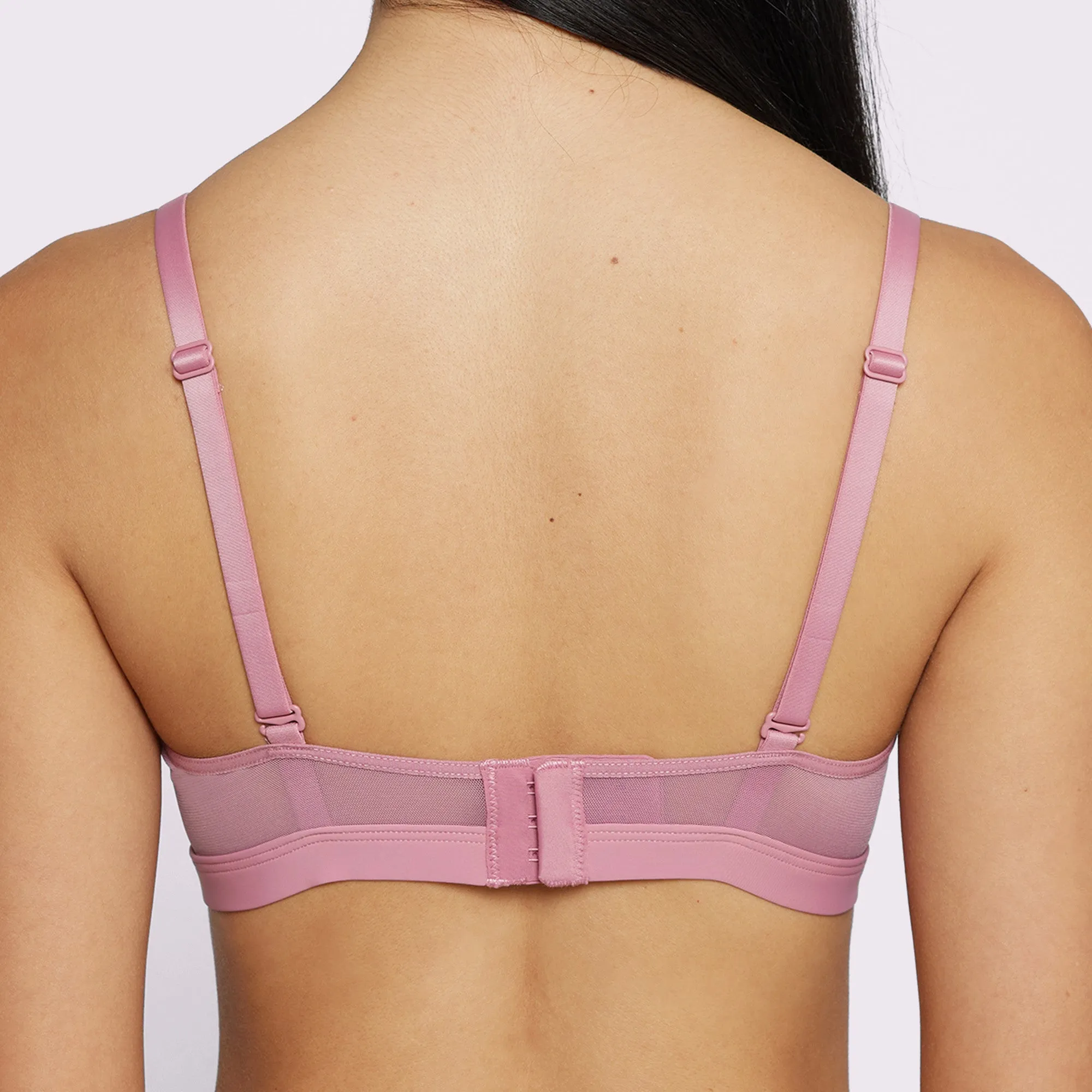 Dream Mesh Plunge Bralette | Ultra-Soft Re:Play | Archive (Rose Petal)