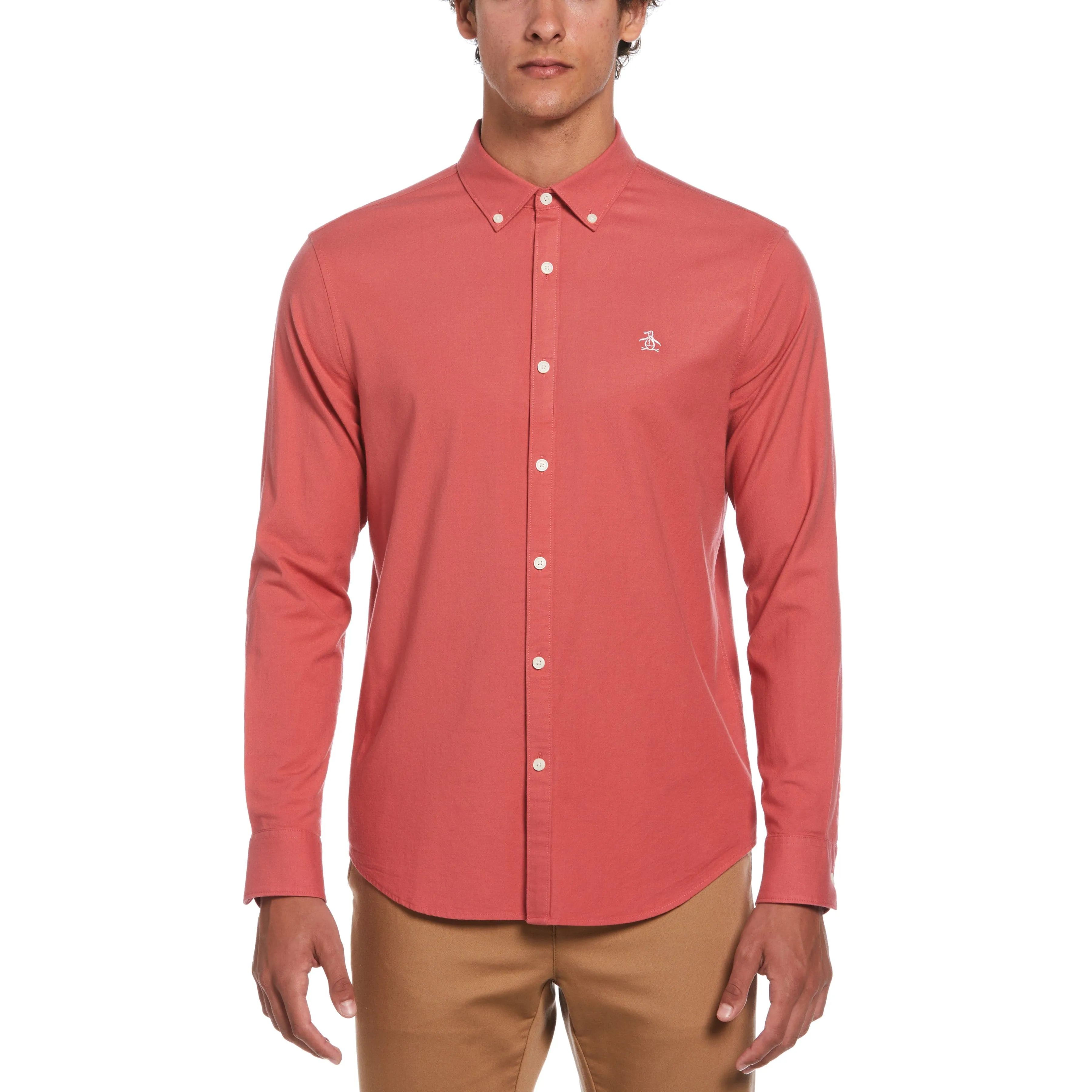 EcoVero Oxford Stretch Long Sleeve Shirt