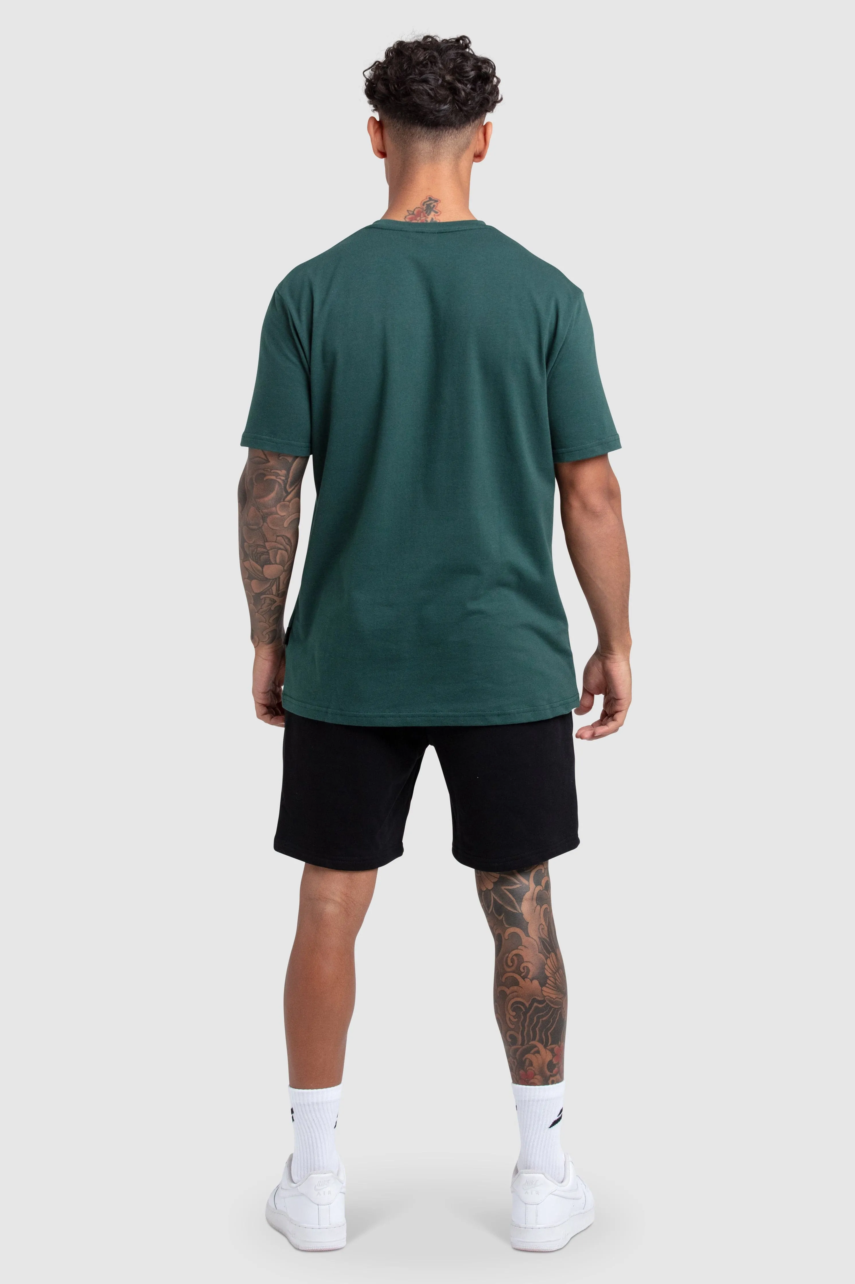 Essential Regular Fit Tee - Forest Green