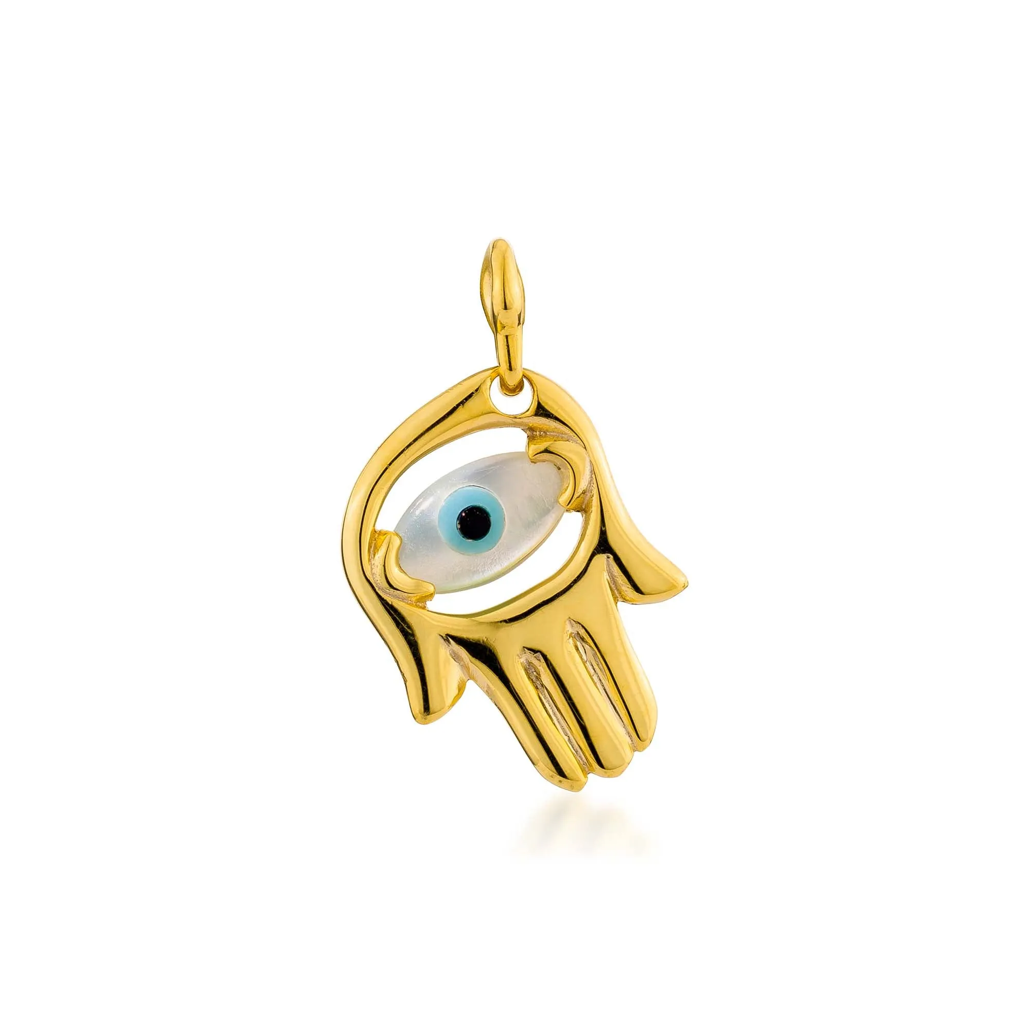 Hamsa Charm - Gold