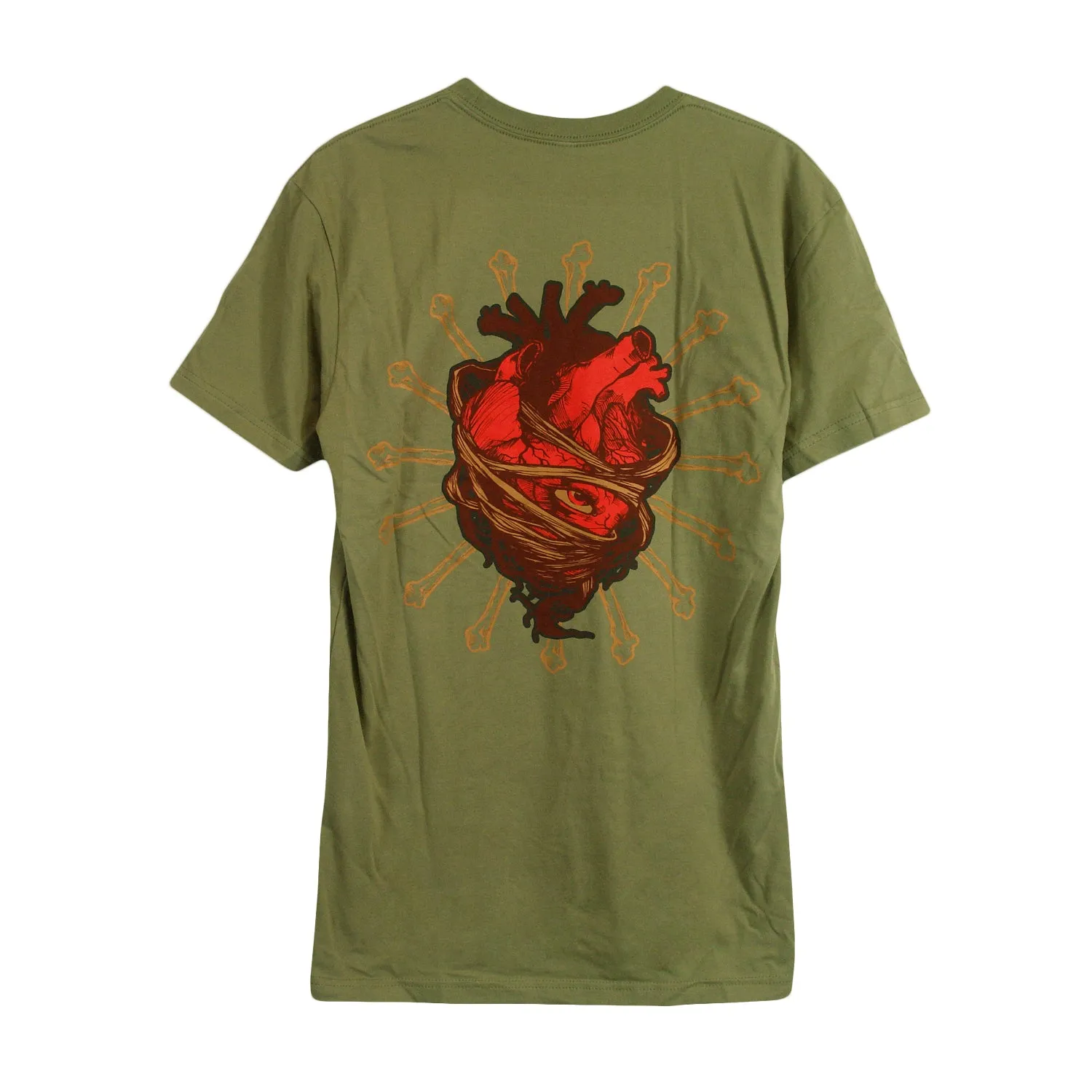 Heart Means Everything Light Olive - Tee