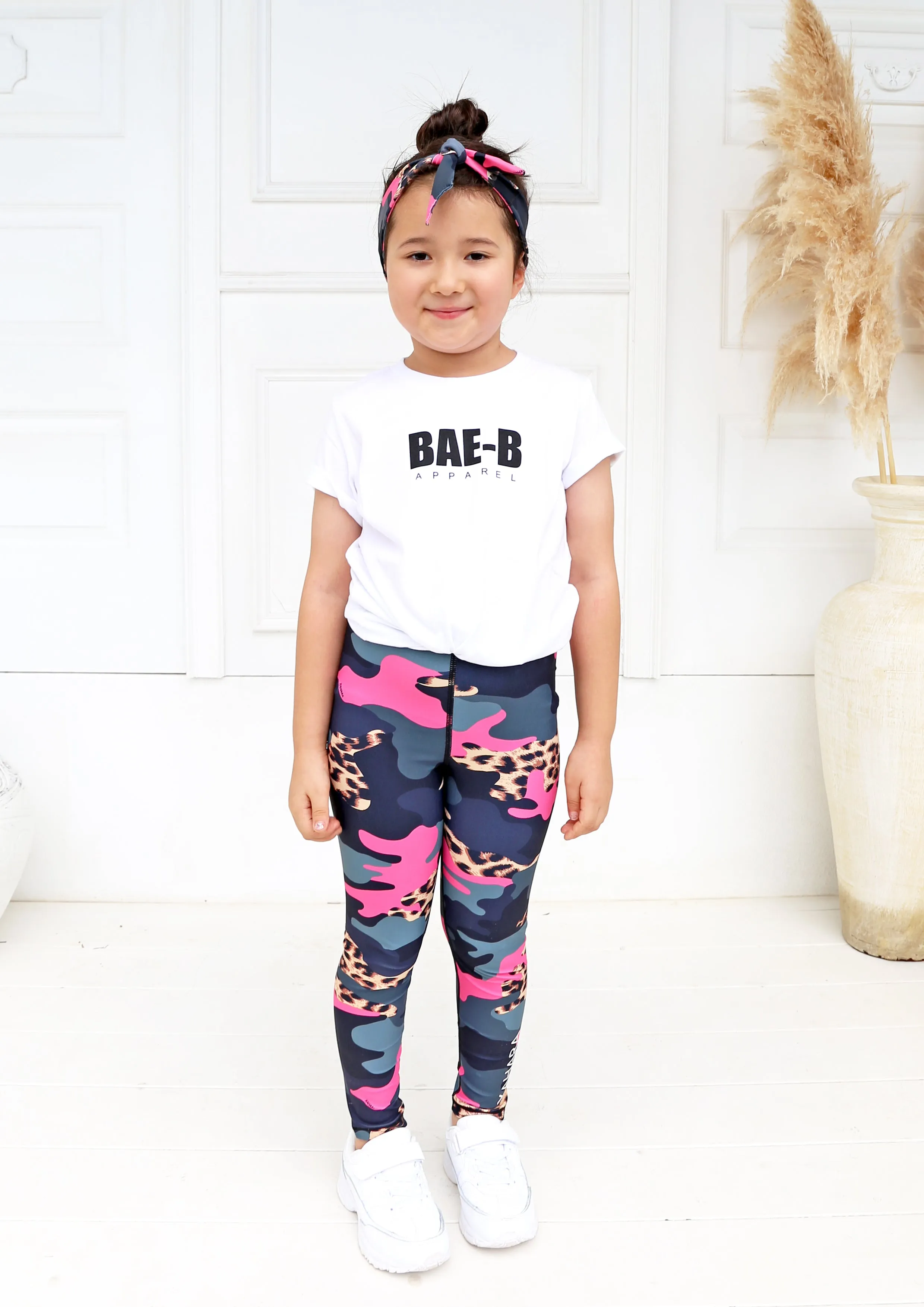 Junior Leopard Camo Legging