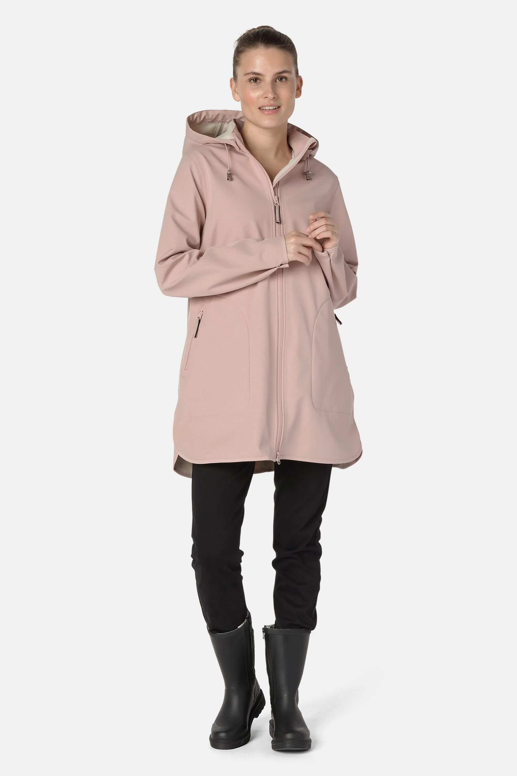 Raincoat - Adobe Rose Sand