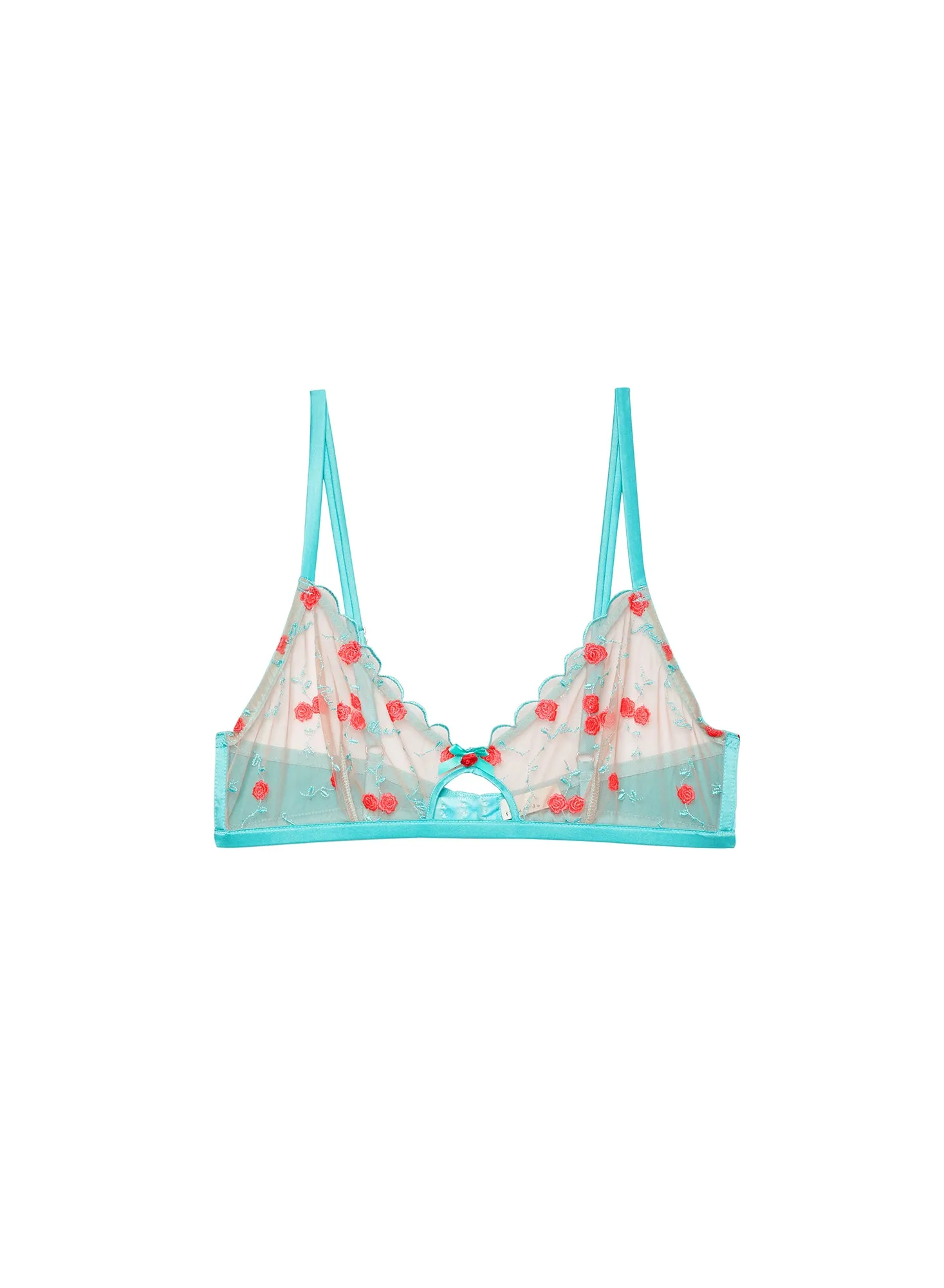 Rose & Vine Embroidery Bralette