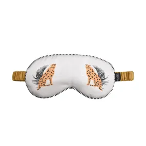 Satin Eye Mask Cheetah