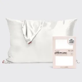 Satin Pillowcase in Ivory