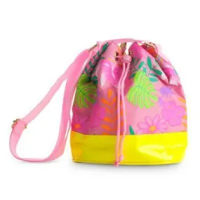 Tropical Tango Cross Body Satchel-Pink