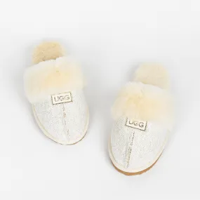 Women's Luxe Boucle Designer Slippers