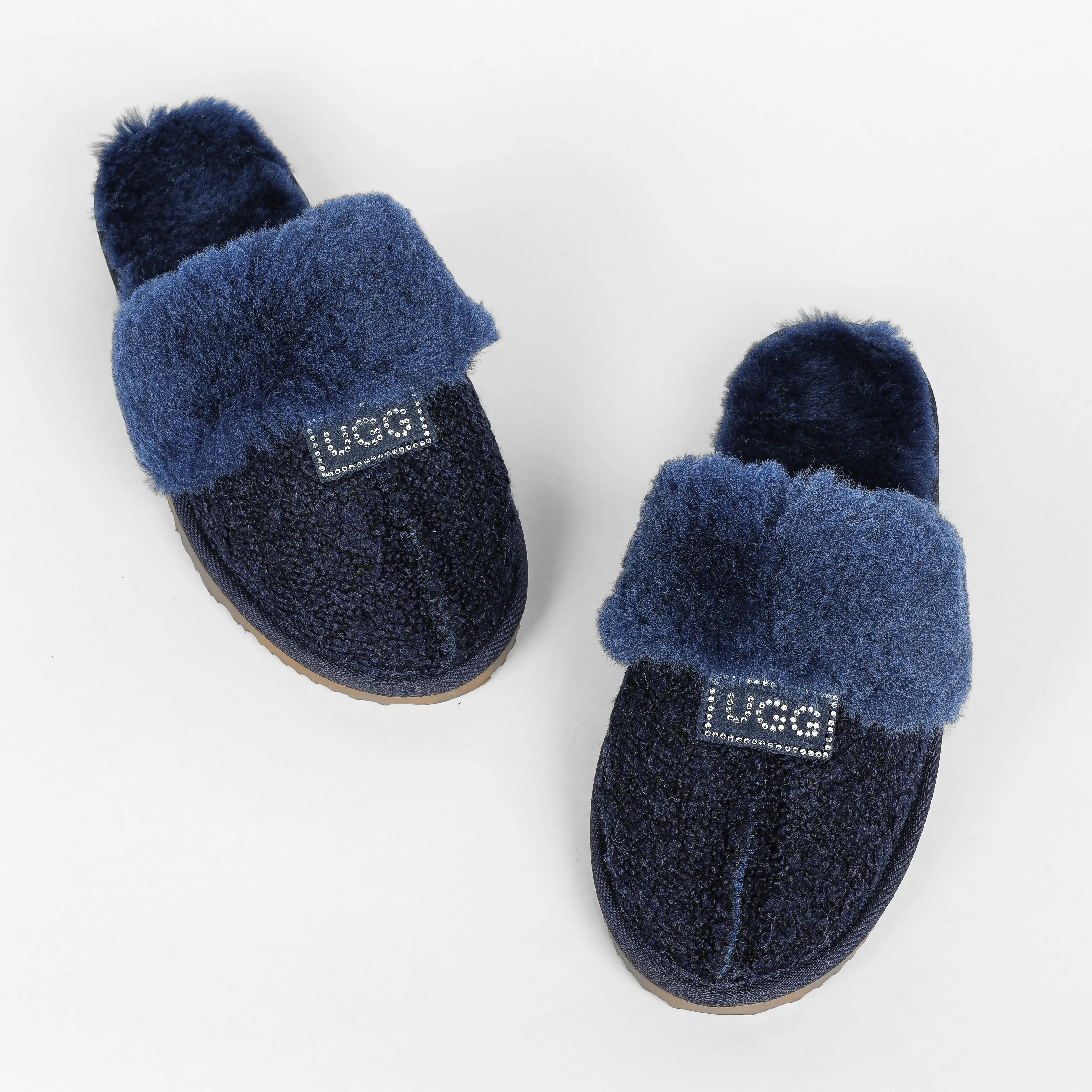 Women's Luxe Boucle Designer Slippers