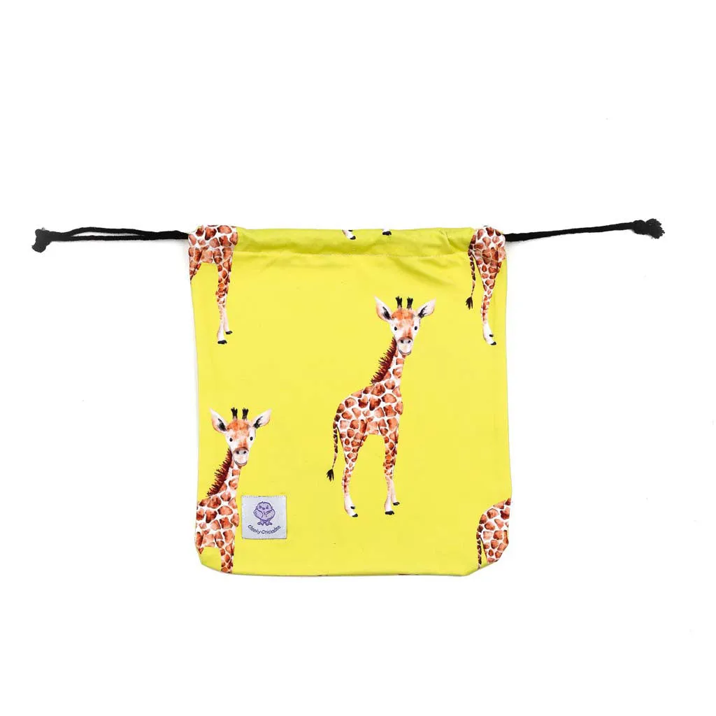 Yellow Giraffe Unisex Long Sleeve Zip Swimmers